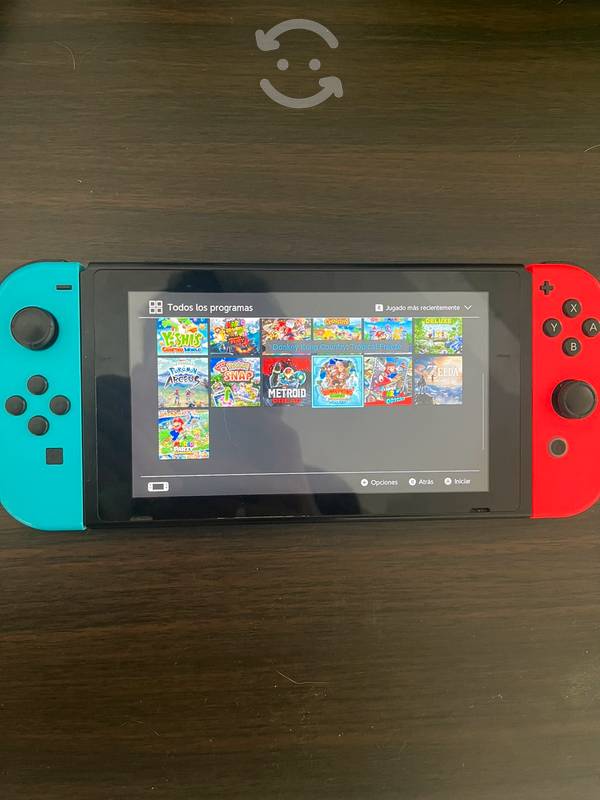 Nintendo switch con todos los juegos 300 gb