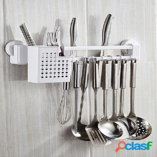 Estantes de cocina de acero inoxidable Palillos para colgar