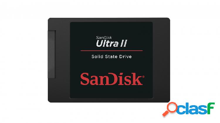 SSD SanDisk Ultra II, 960GB, SATA III, 2.5", 7mm