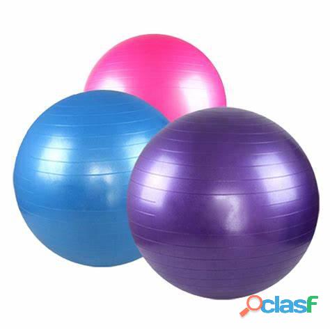 Pilates pelota en varios tamaños y colores llamativos