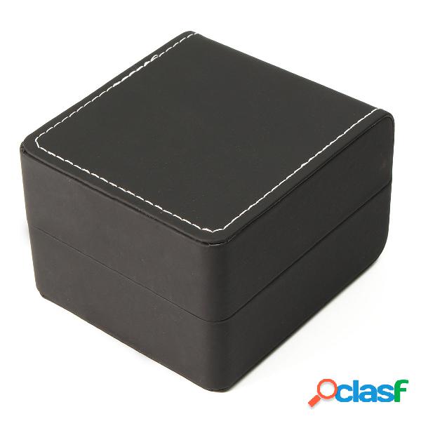 Reloj Punk caja de reloj negro claro