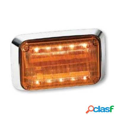 Federal Signal Estrobo Quadraflare, LED, 12V, Ámbar