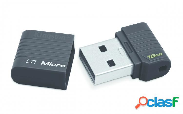 Memoria USB Kingston DataTraveler Micro, DTMCK/16GB, 16GB,