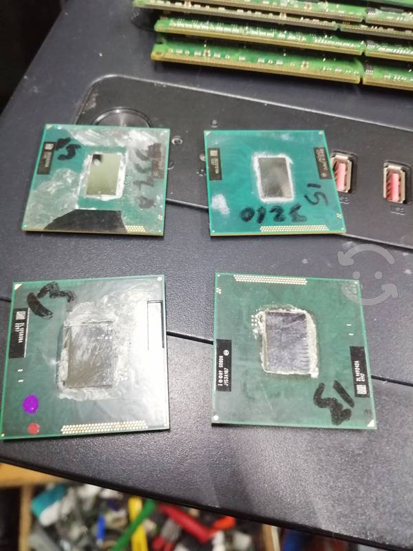 procesadores i3 2da y i5 2da para lap