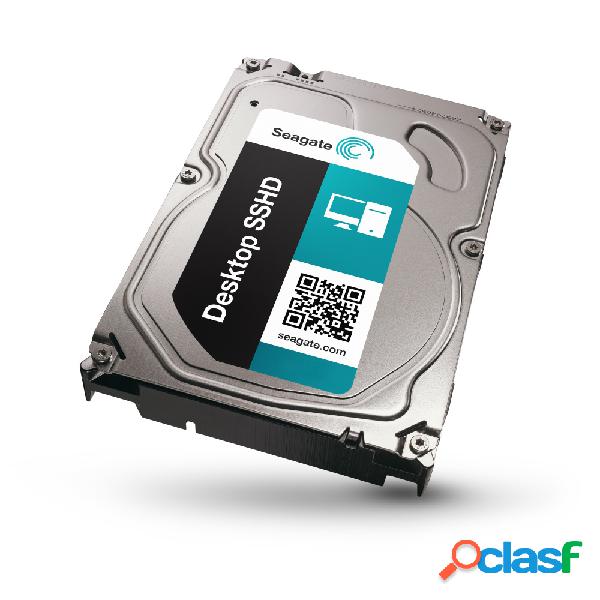 Disco Duro Interno Seagate Desktop SSHD 3.5", 2TB, SATA III,