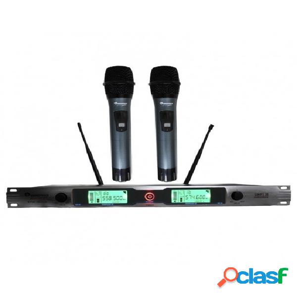 Soundtrack Sistema de Micrófonos STW-36HU2, UHF, Negro