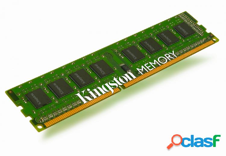 Memoria RAM Kingston ValueRAM DDR3, 1333 MHz, 1GB, Non-ECC,