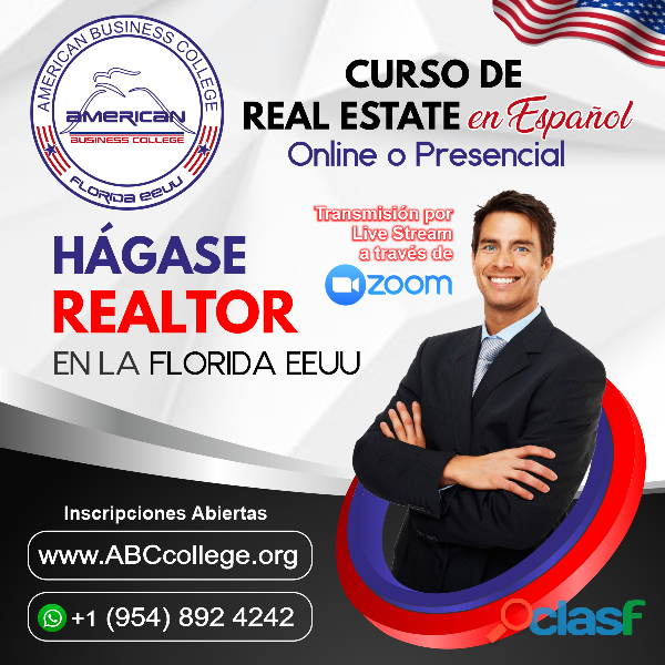 Curso de Real Estate en Español en Florida USA