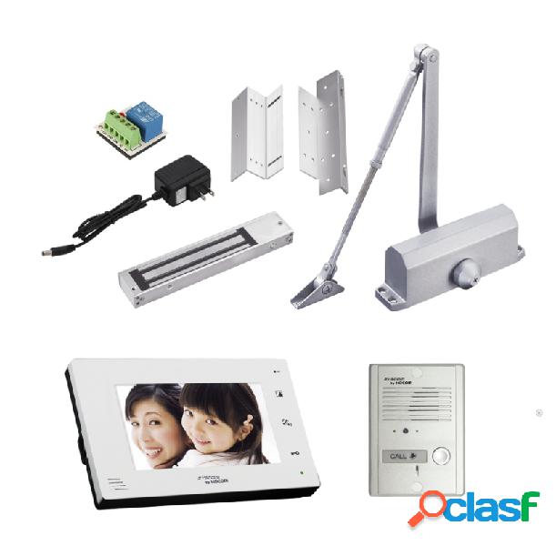 Kocom Kit de Videoportero KT-374-W incluye Frente de Calle,