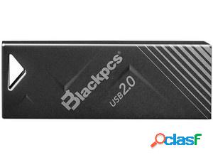 Memoria USB Blackpccs MU2104, 64GB, USB 2.0, Negro