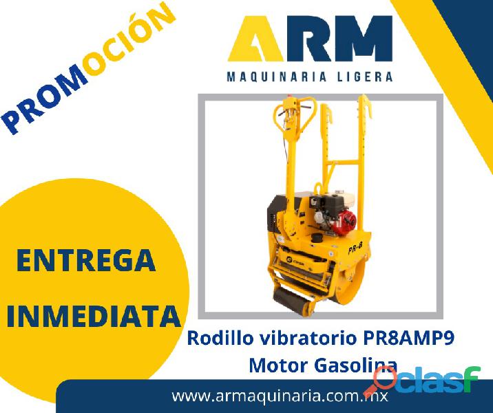 RODILLO VIBRATORIO PR8AMP9 MOTOR A GASOLINA CON PROMOCION