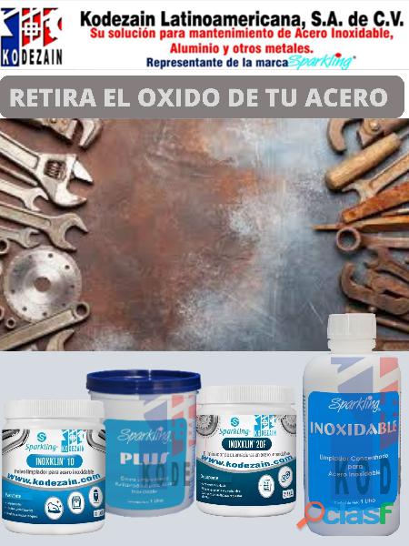 RETIRA EL OXIDO DE TU ACERO INOXIDABLE