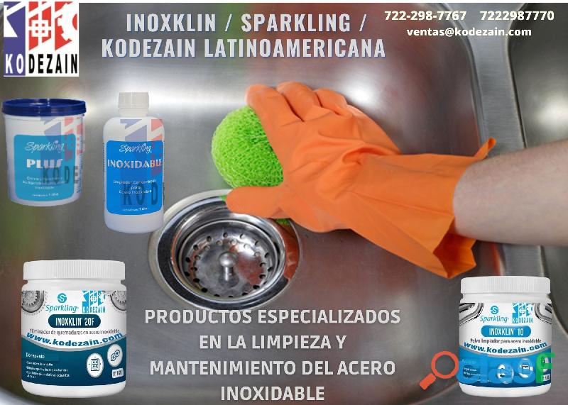SPARKLING/ INOXKLIN 10 POLVO PASIVANTE PARA ACERO INOXIDABLE
