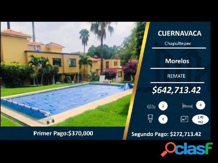 REMATE Casa en Cuernavaca $642,713.42