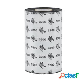 Cinta Zebra Ribbon 3200 Wax/Resin Negro, 80mm x 540m, 6