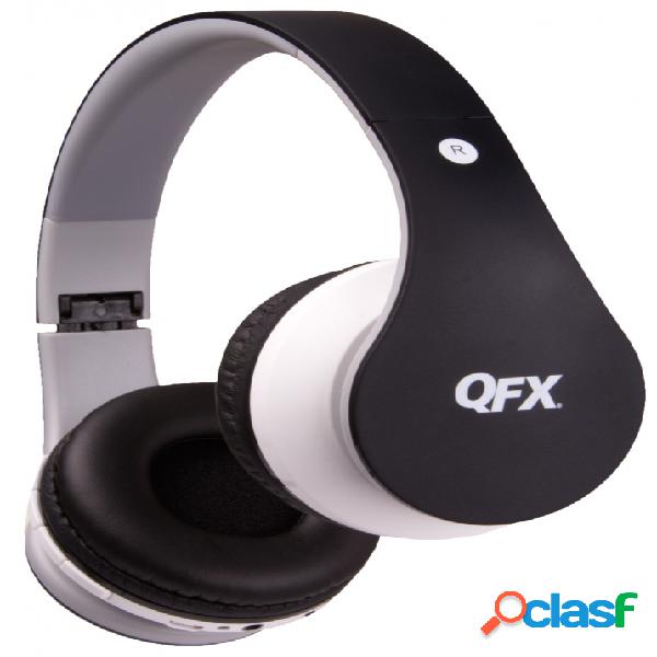 QFX Audífonos Plegable H-251BT, Bluetooth, 3.5mm,