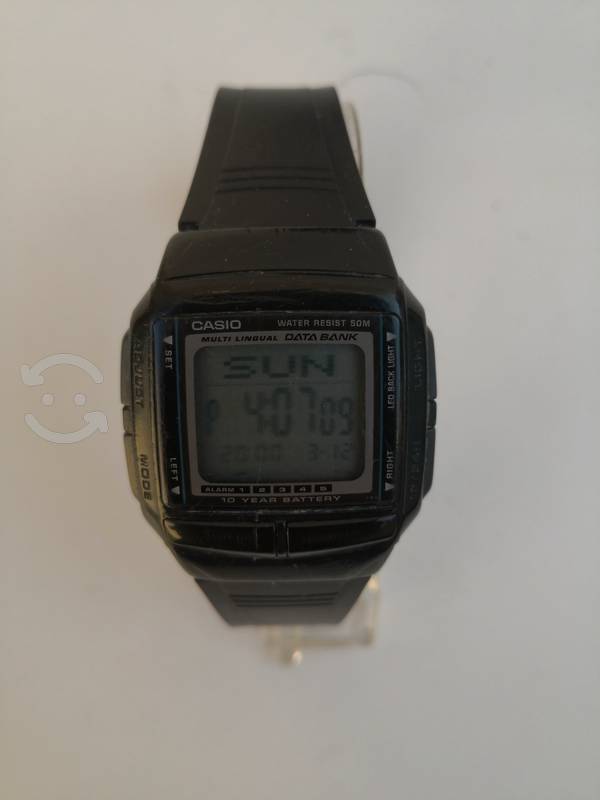Reloj Casio Db-36 Alarmas Cronometro Luz