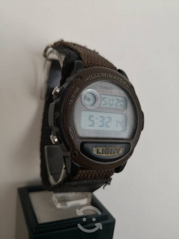 Reloj Casio W89h Luz Alarma Cronometro