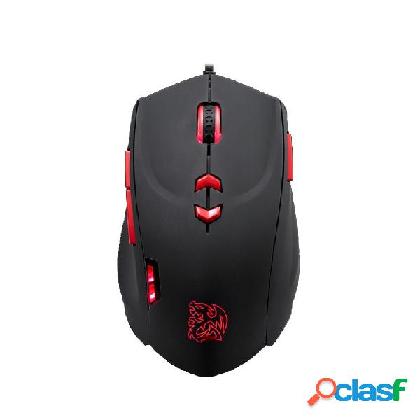 Mouse Gamer Tt eSPORTS Óptico Theron, USB, 2000DPI, Negro