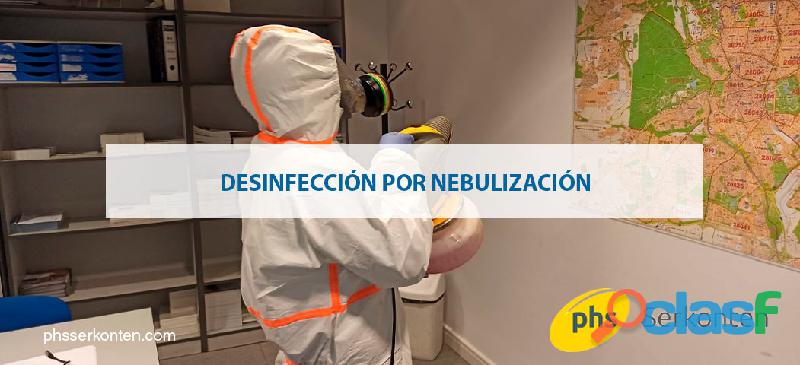 Desinfección por Nebulizacion