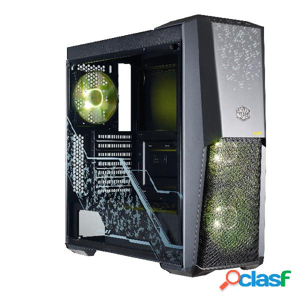 Gabinete Cooler Master MasterBox MB500 TUF con Ventana RGB,