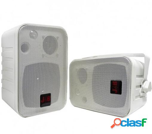 Jendrix Bafle SB-112, Bluetooth, Alámbrico, 100W, Blanco