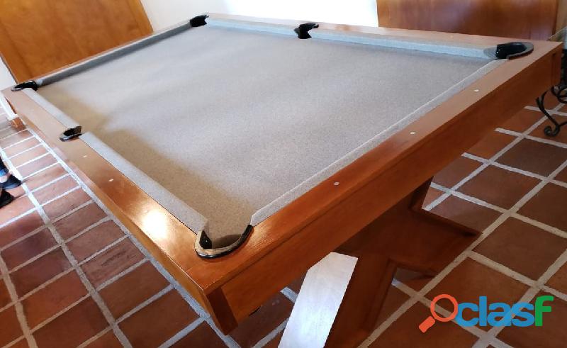 MESA DE BILLAR PATAS TRIPLE X