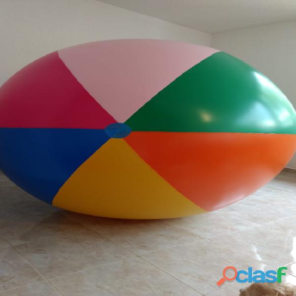 Pelota tipo Globo o pelota con luz interna varios colores