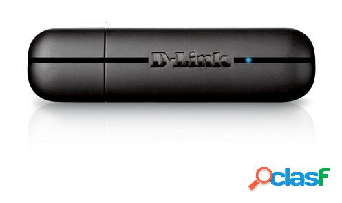 D-Link Adaptador de Red USB DWA-123, Inalámbrico, 150