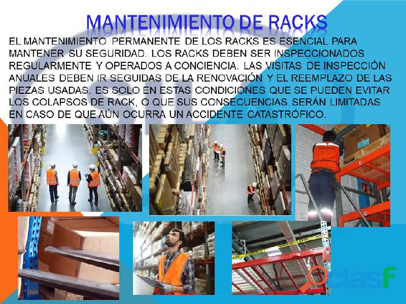 Mantenimiento de racks industriales