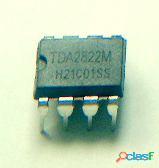 Integrado TDA2822M, chip amplificador de audio (2 piezas)