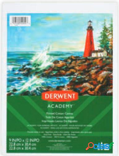 Derwent Academy Block Canvas 54954, 22.8 x 30.4cm, 10 Hojas,