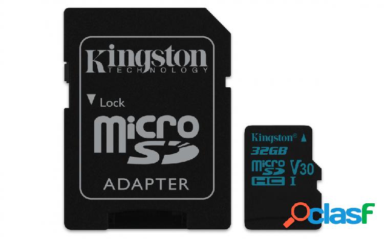 Memoria Flash Kingston Canvas Go!, 32GB MicroSDXC UHS-I