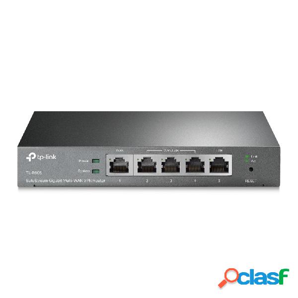 Router TP-Link Gigabit Ethernet Firewall ER605, Alámbrico,
