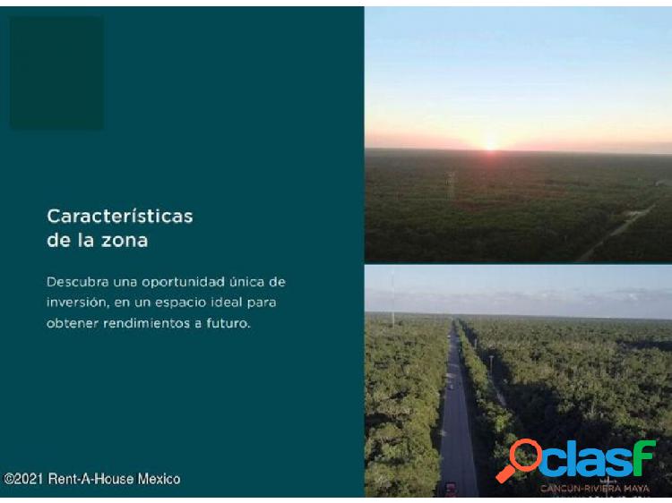 Terreno en Venta Puerto Morelos Ruta de los Cenotes EM224501