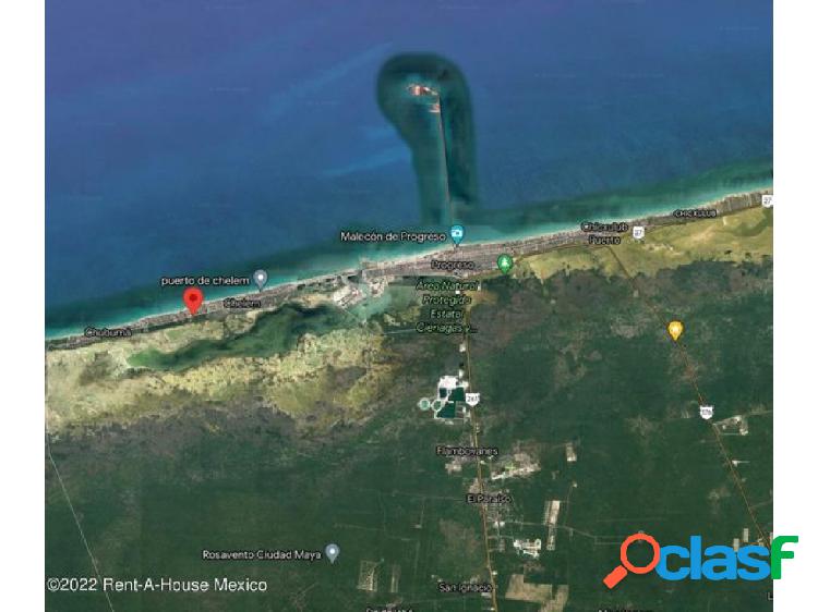 Terreno en venta en la Costa Esmeralda Yucatan RT 22-3807