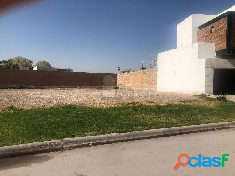 Terreno habitacional en venta en Las Villas, Torreón,