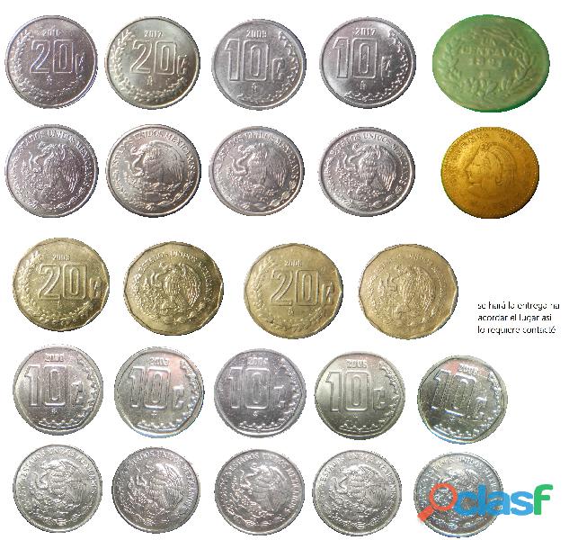 Moneda 1,10,20,50 Centavos