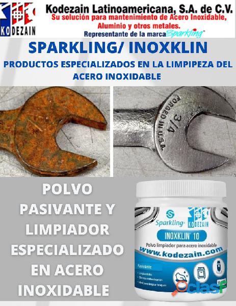 INOXKLIN 10 POLVO PASIVANTE BIODEGRADABLE