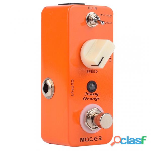 CE0298 Mooer NINETYORANGE Pedal Phaser apra guitarra