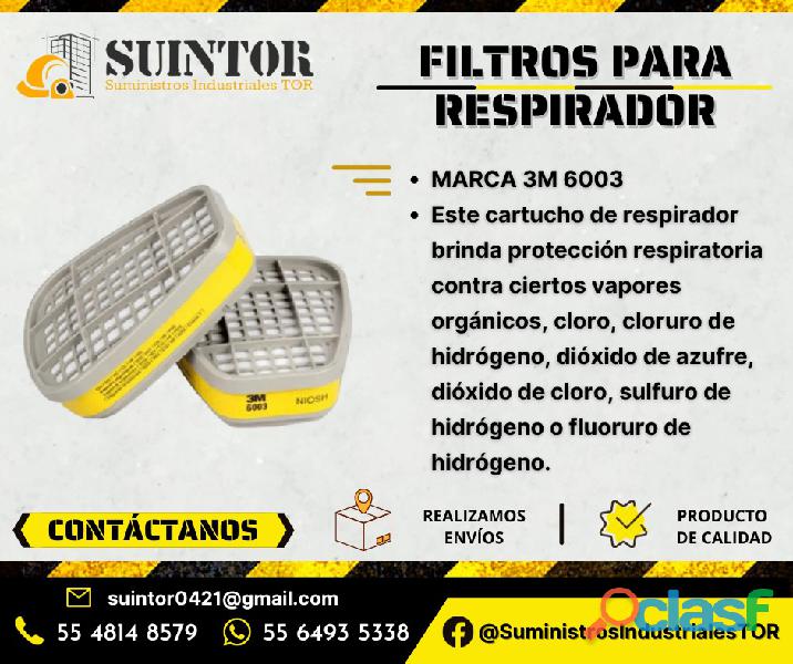 Filtros Desechables para respirador