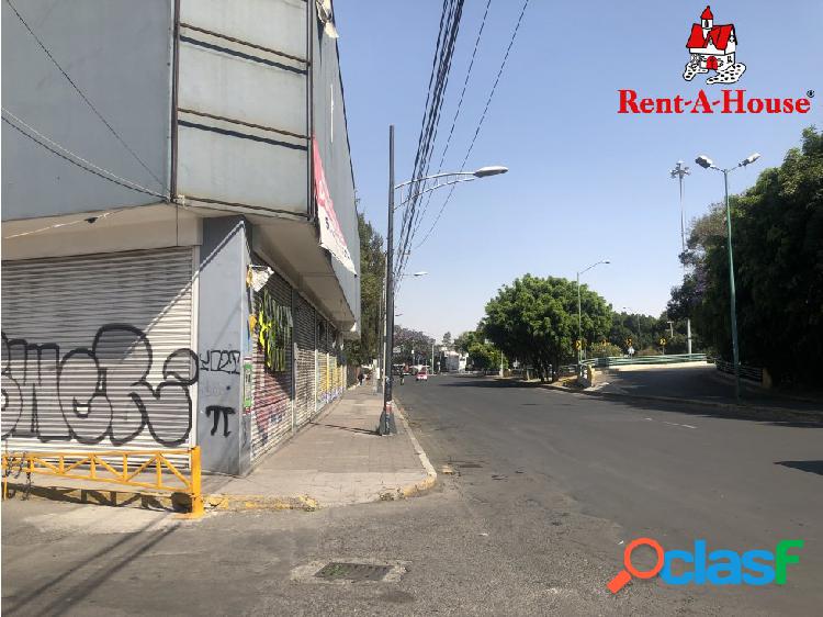 Azcapotzalco local en renta en el Rosario de 133m2 DG
