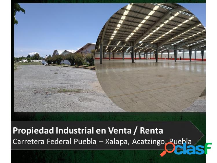 Naves Industriales Venta/Renta en Acatzingo Puebla