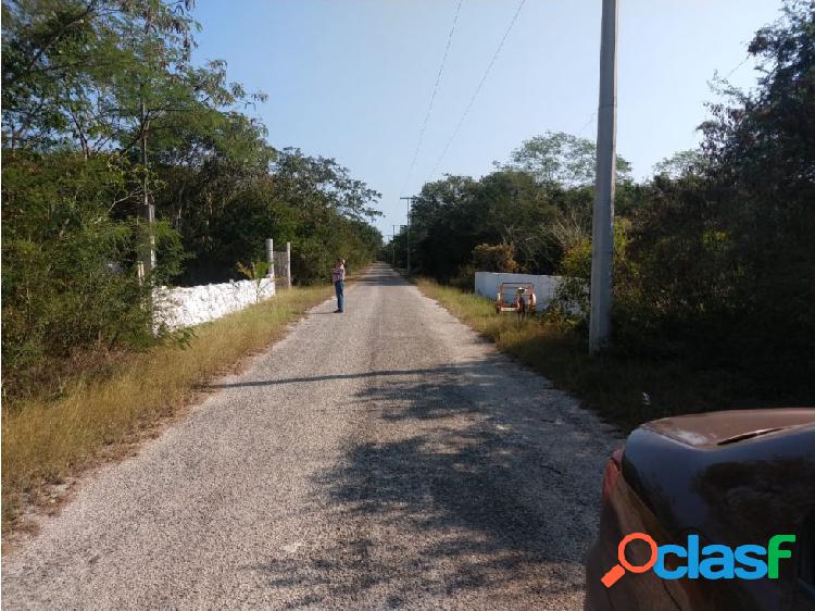 Terreno En Venta a 15min de Mérida en Mocochá Yucatán.