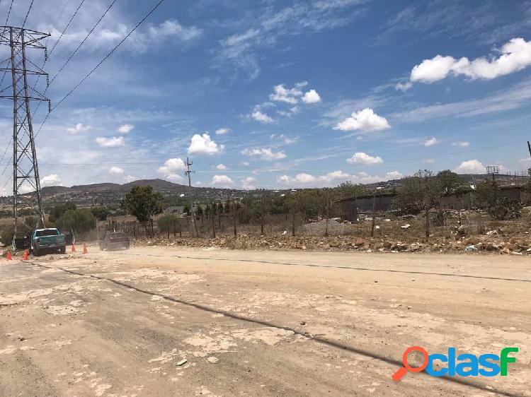 Venta terreno cerca de la carretera Pachuca-Actopan en La