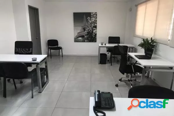 Económica oficina para 4 personas Arcos Vallarta
