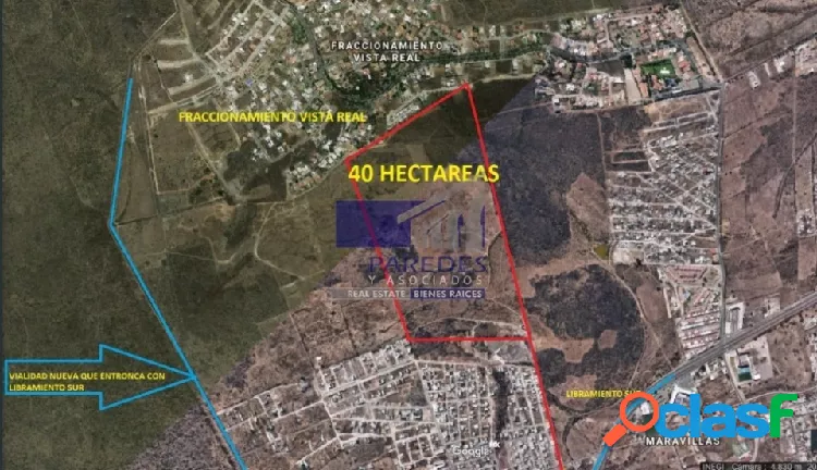 En venta 40 hectáreas para desarrollar Corregidora Queréta