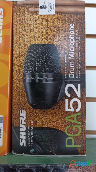 AF0428 SHURE PGA 52 Microfono para Percuciones