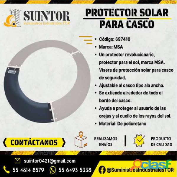 Protector Solar Para Casco