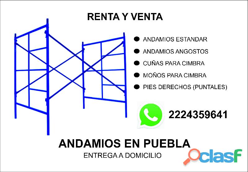 Renta de andamios Puebla